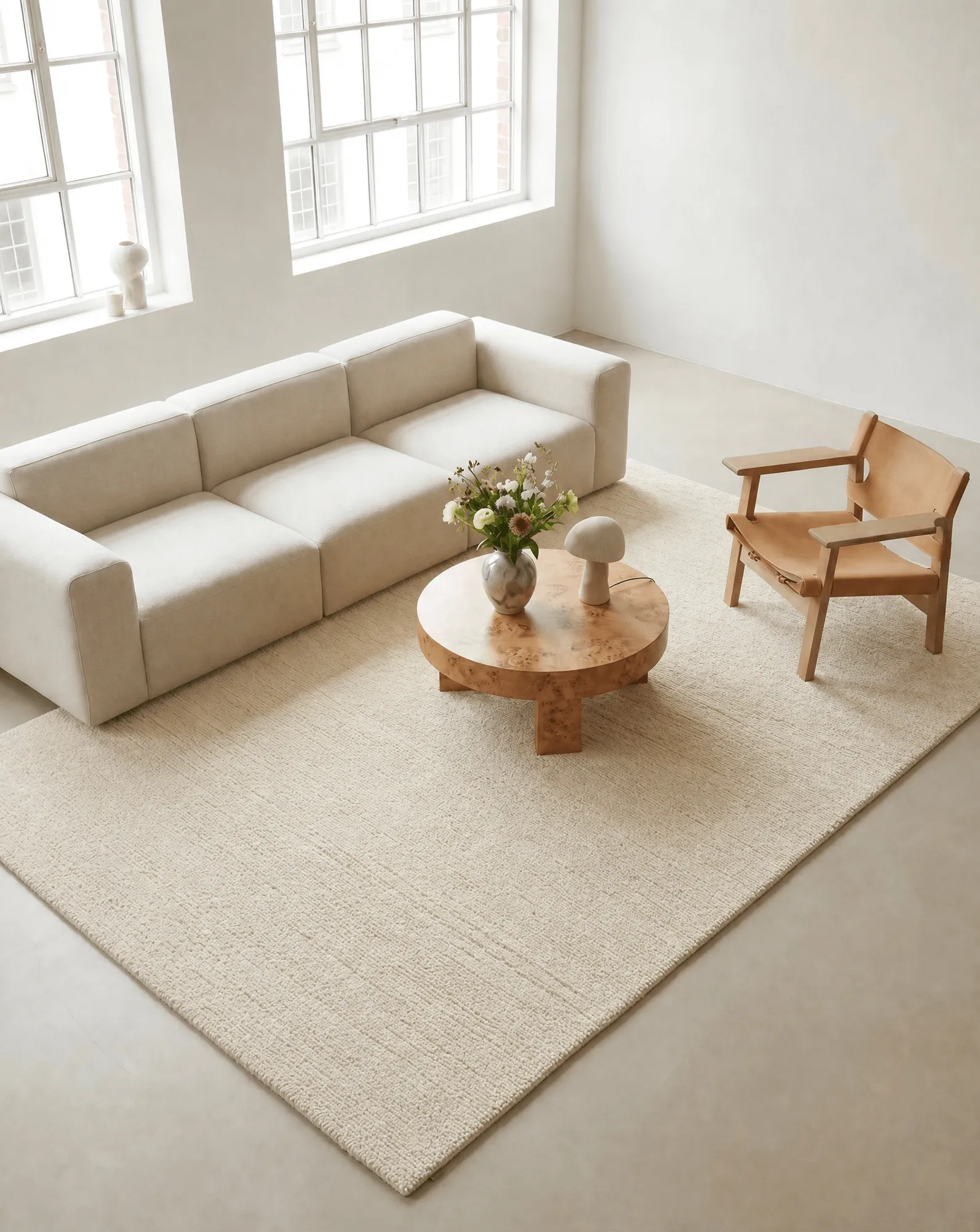 Dune villamatto, Ivory, 170x230 cm Classic Collection