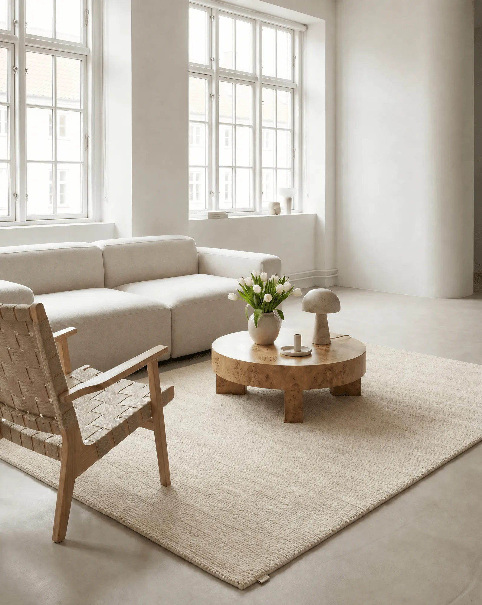 Dune villamatto, Ivory, 250x350 cm Classic Collection
