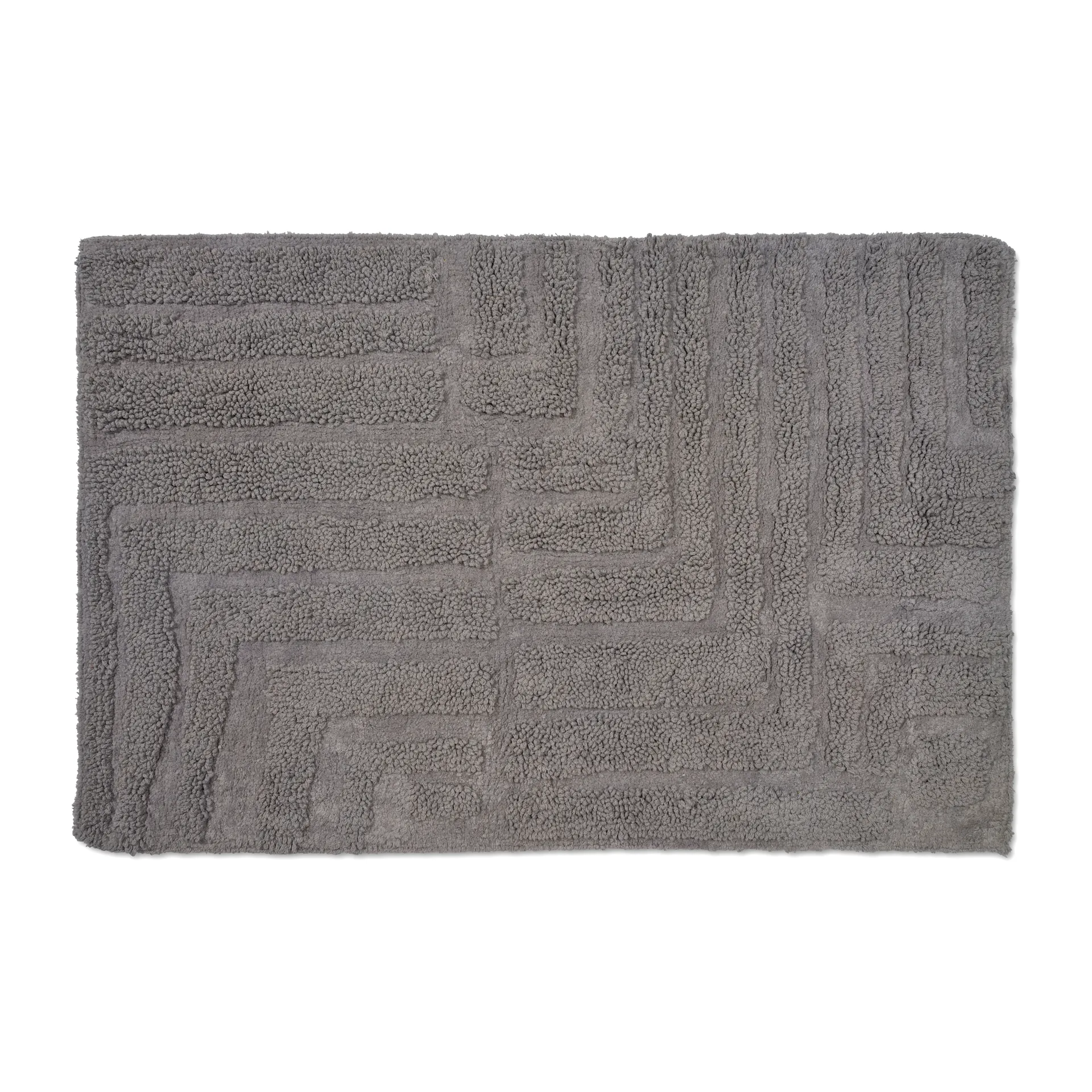 Field kylpyhuoneen matto 60 x 90 cm, Grey Classic Collection