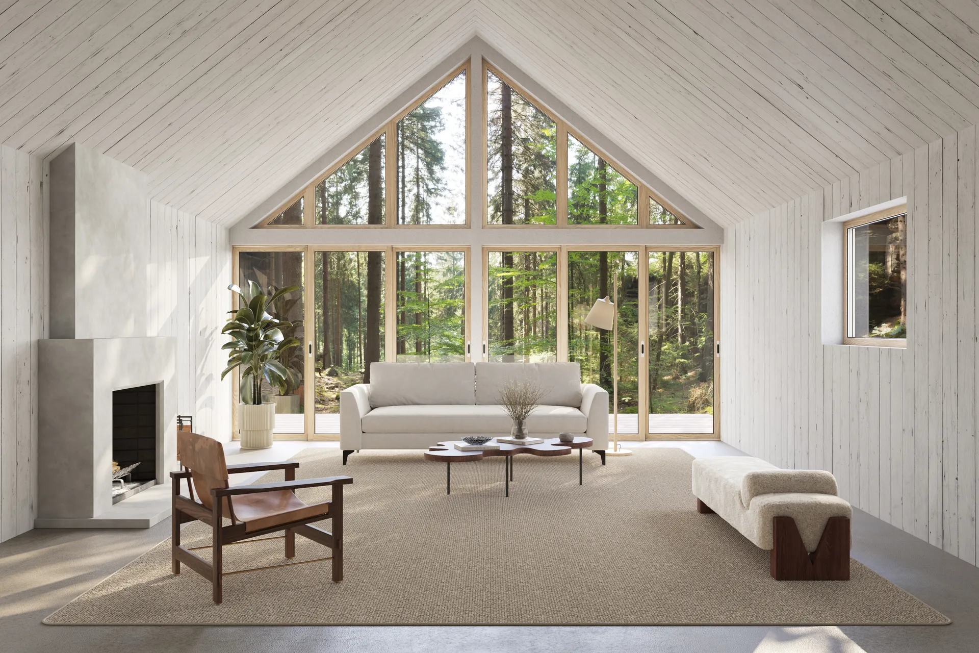 Fjellmyr matto, Luonnonbeige, 400×600 cm Classic Collection