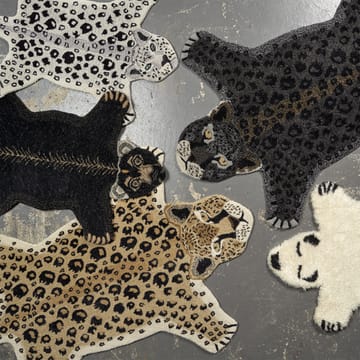 Fluffy Bear -matto - Valkoinen, 60 x 90 cm - Classic Collection