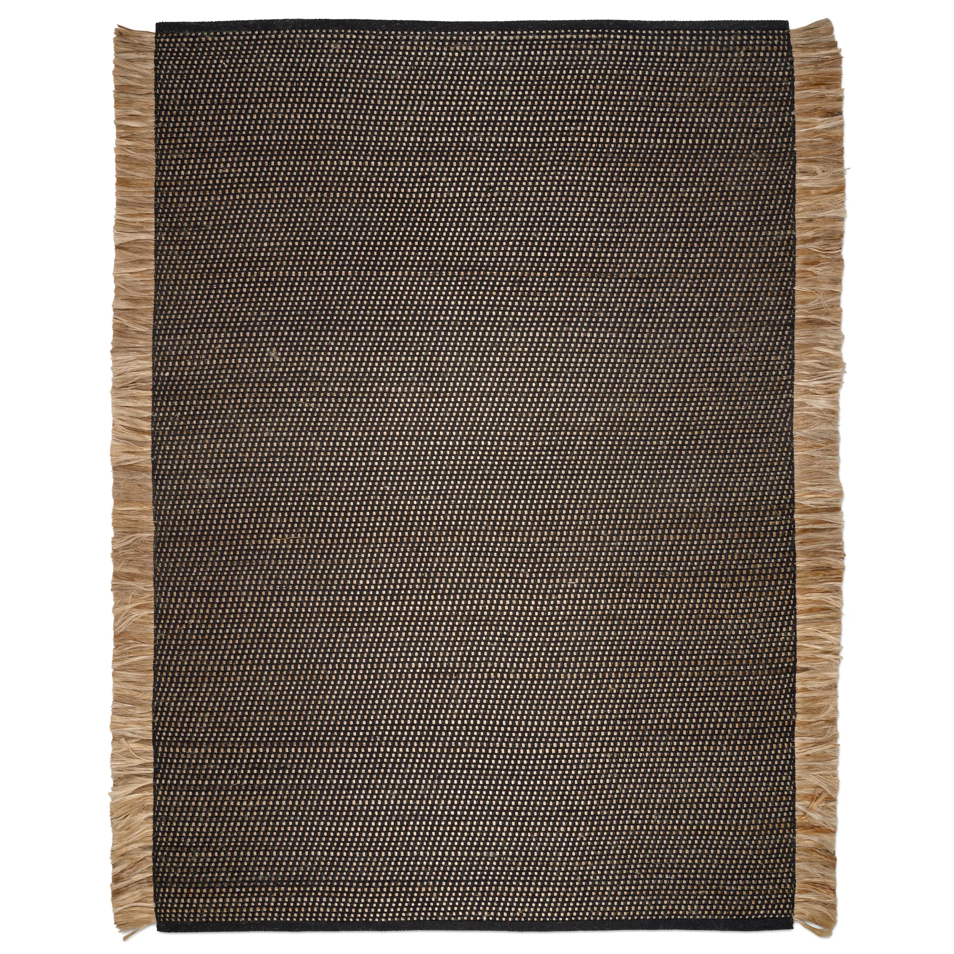 Goa matto 170x230 cm, Musta-juutti Classic Collection