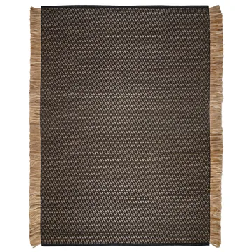 Goa matto 170x230 cm - Musta-juutti - Classic Collection