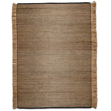 Goa matto 170x230 cm - Musta-juutti - Classic Collection