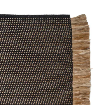 Goa matto 170x230 cm - Musta-juutti - Classic Collection