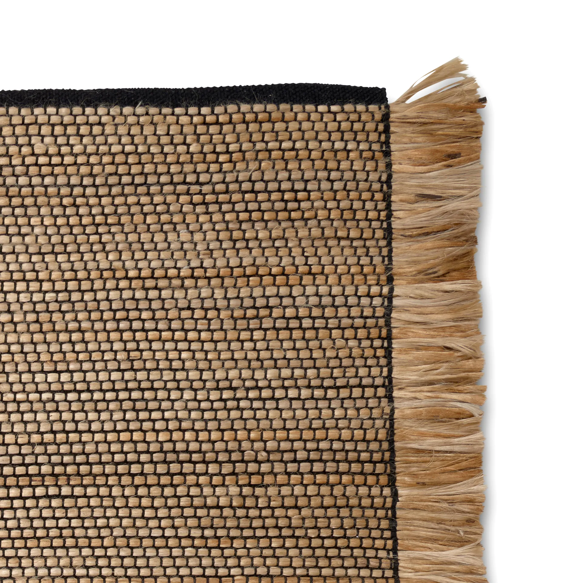 Goa matto 170x230 cm, Musta-juutti Classic Collection