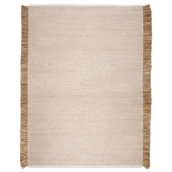 Goa matto 170x230 cm - Valkoinen-juutti - Classic Collection