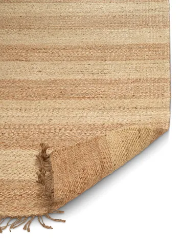 Jute Stripes matto - Natural juutti, 200x300 cm - Classic Collection