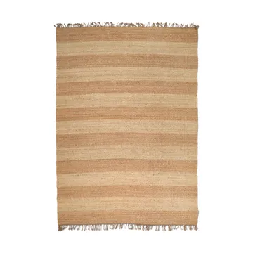 Jute Stripes matto - Natural juutti, 250x350 cm - Classic Collection