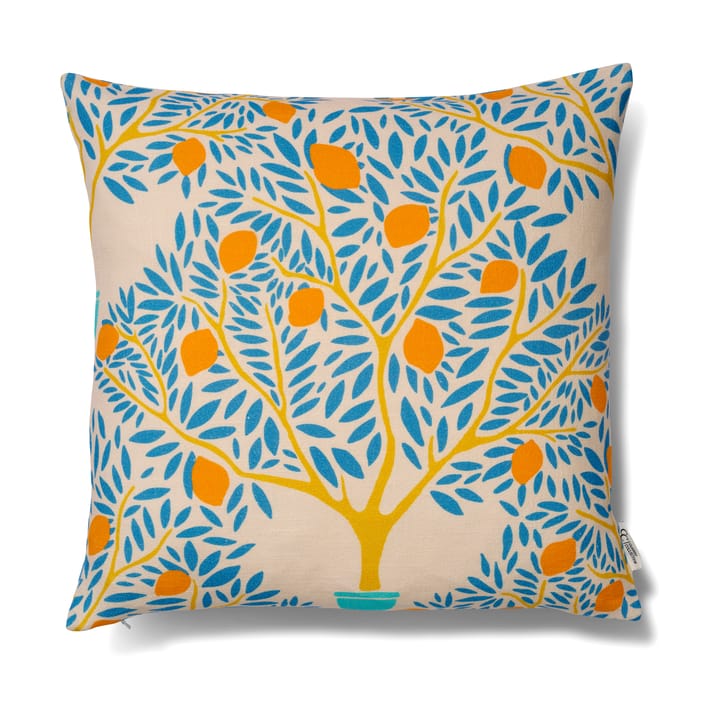 Lemon garden tyynynpäällinen 50x50 cm - Sininen - Classic Collection
