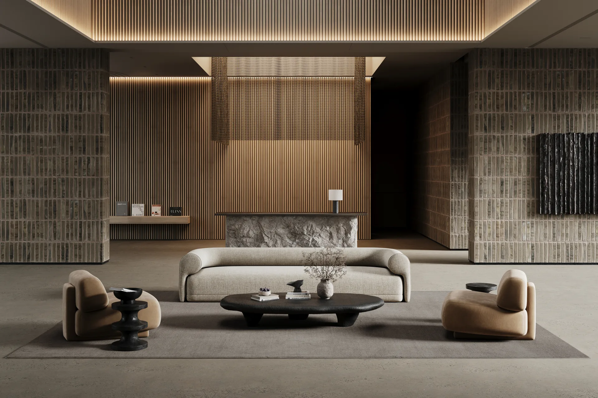 Lobby mattо, Harmaa, 400×600 cm Classic Collection