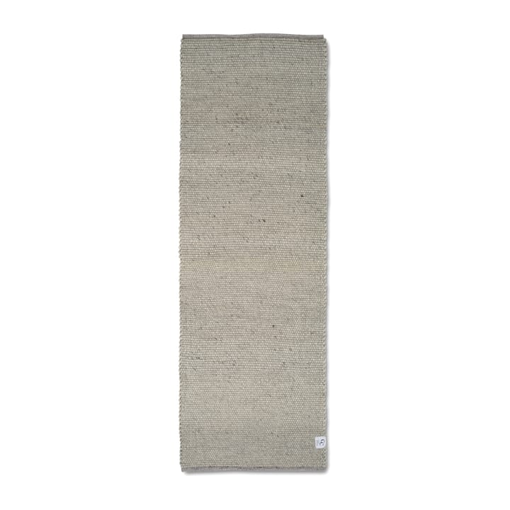 Merino käytävämatto - Concrete, 80 x 250 cm - Classic Collection