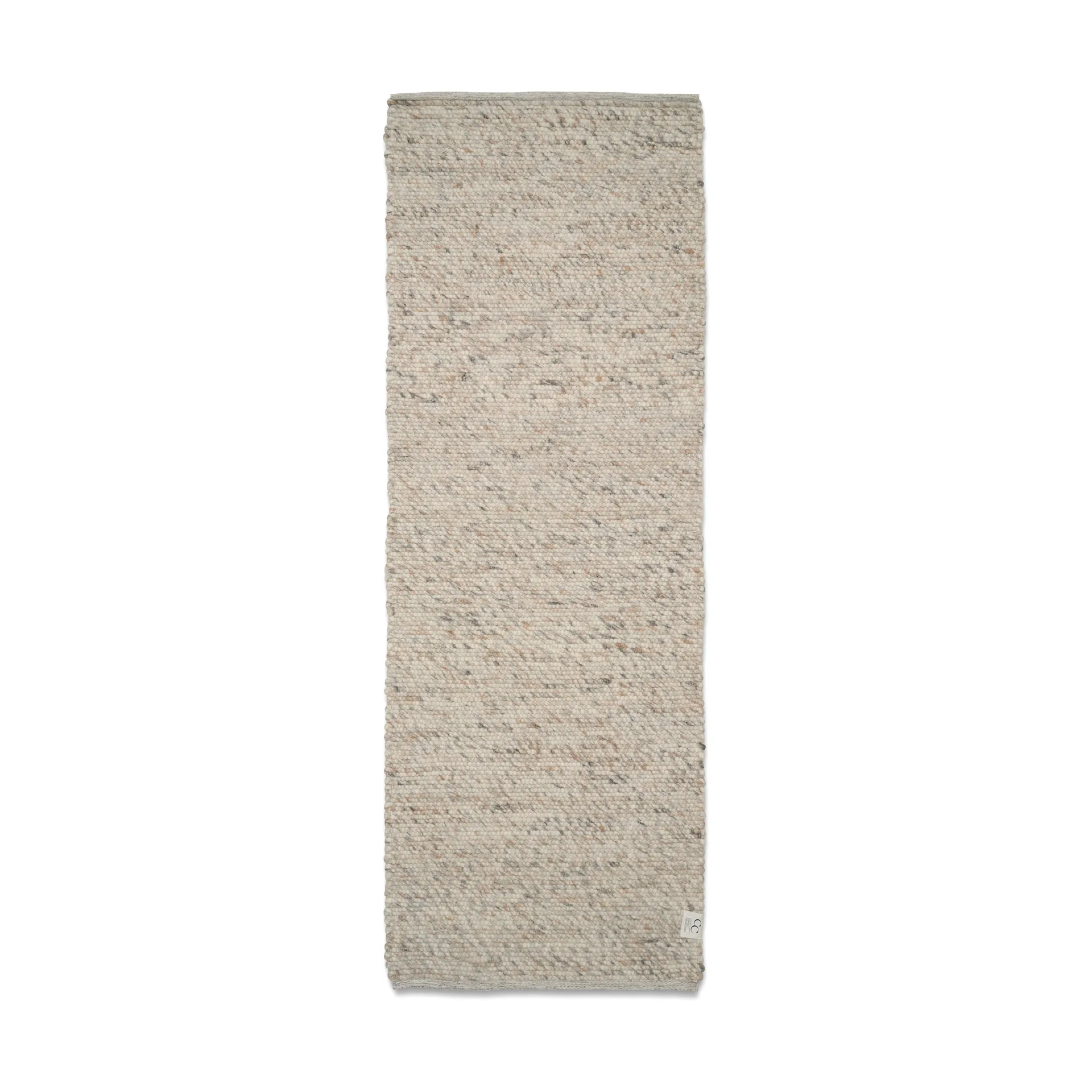 Merino käytävämatto, Natural-beige, 80x200 cm Classic Collection