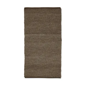 Merino käytävämatto - Ruskea, 80x150 cm - Classic Collection