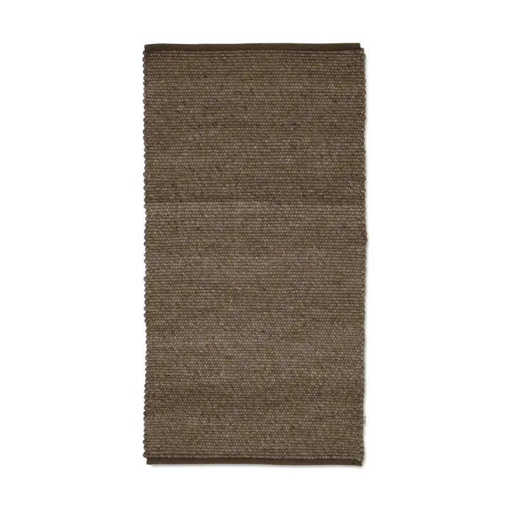 Merino käytävämatto - Ruskea, 80x200 cm - Classic Collection