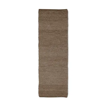 Merino käytävämatto - Ruskea, 80x300 cm - Classic Collection