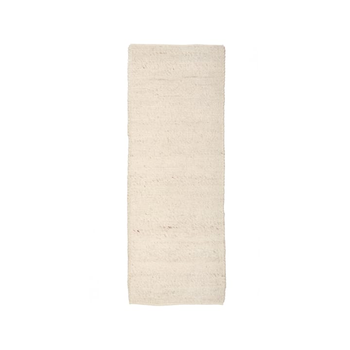 Merino käytävämatto - Valkoinen, 80 x 150 cm - Classic Collection