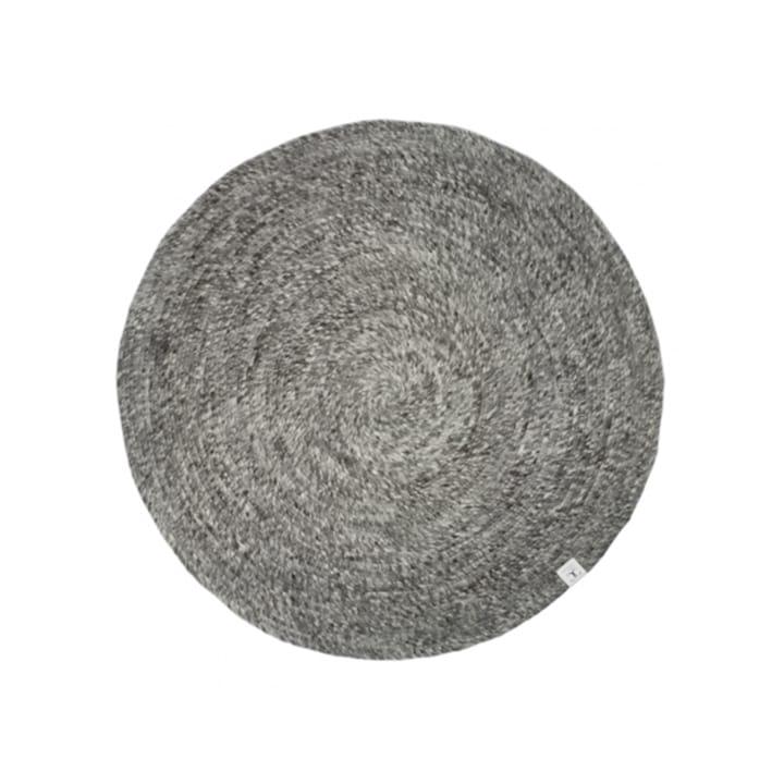 Merino matto pyöreä - Graniitti, 160 cm - Classic Collection