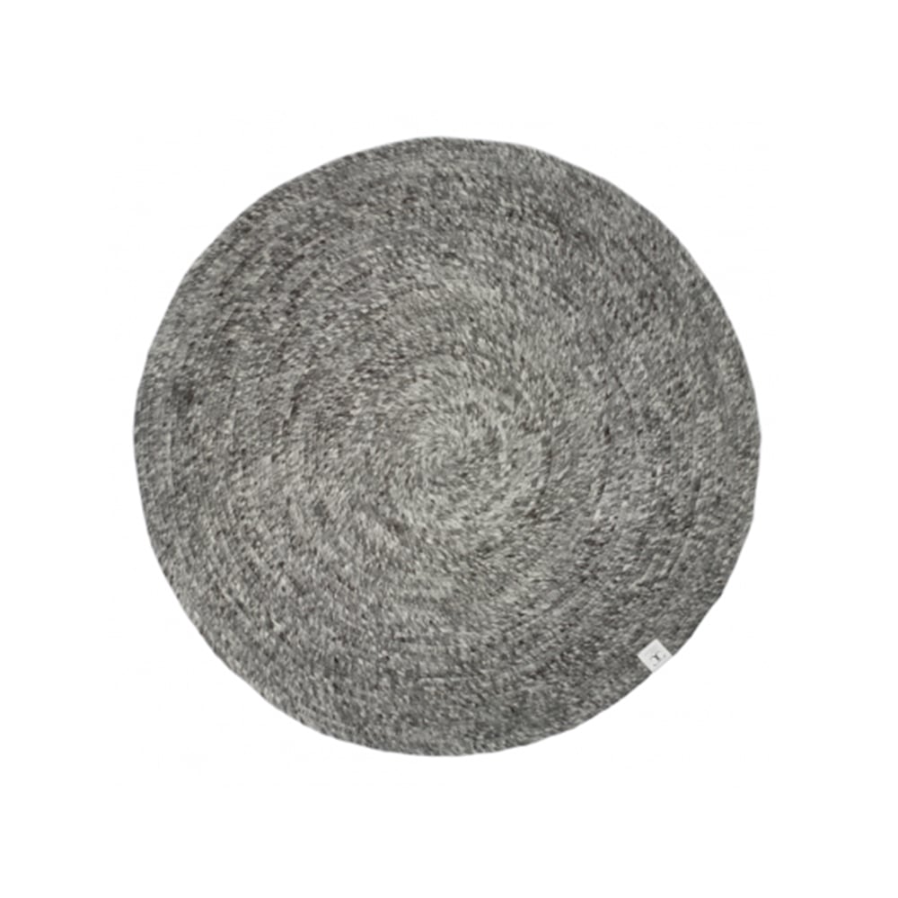 Classic Collection Merino matto pyöreä Graniitti, 160 cm