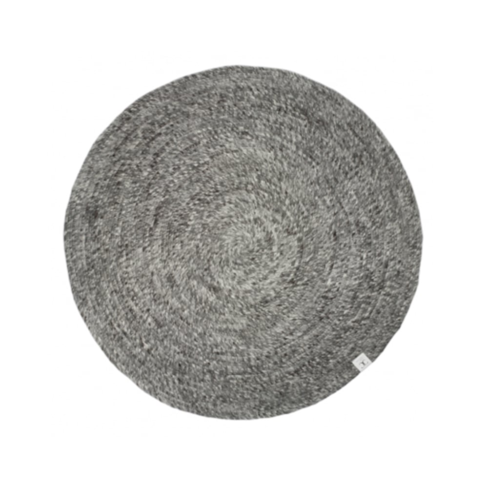 Classic Collection Merino matto pyöreä Graniitti, 200 cm