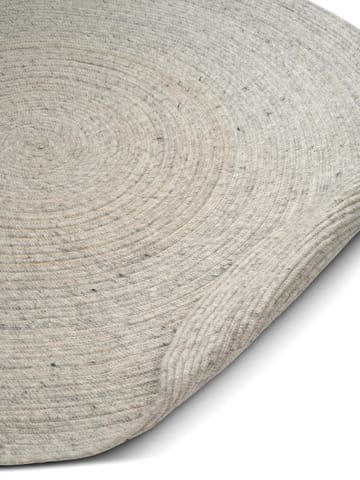 Merino villamatto pyöreä Ø240 cm. - Concrete - Classic Collection