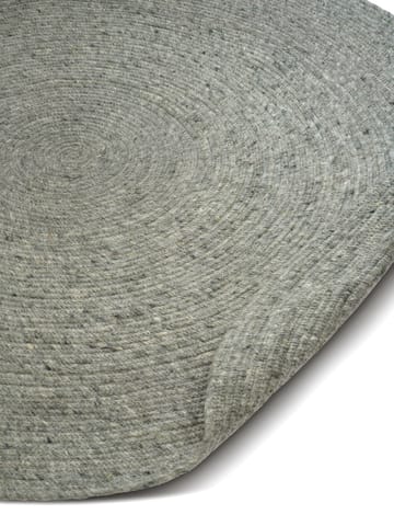 Merino villamatto pyöreä Ø240 cm. - Green - Classic Collection
