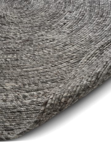 Merino villamatto pyöreä Ø240 cm. - Grey - Classic Collection