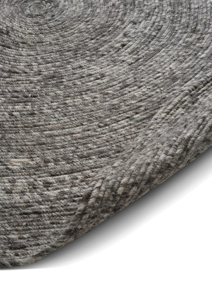 Merino villamatto pyöreä Ø240 cm., Grey Classic Collection