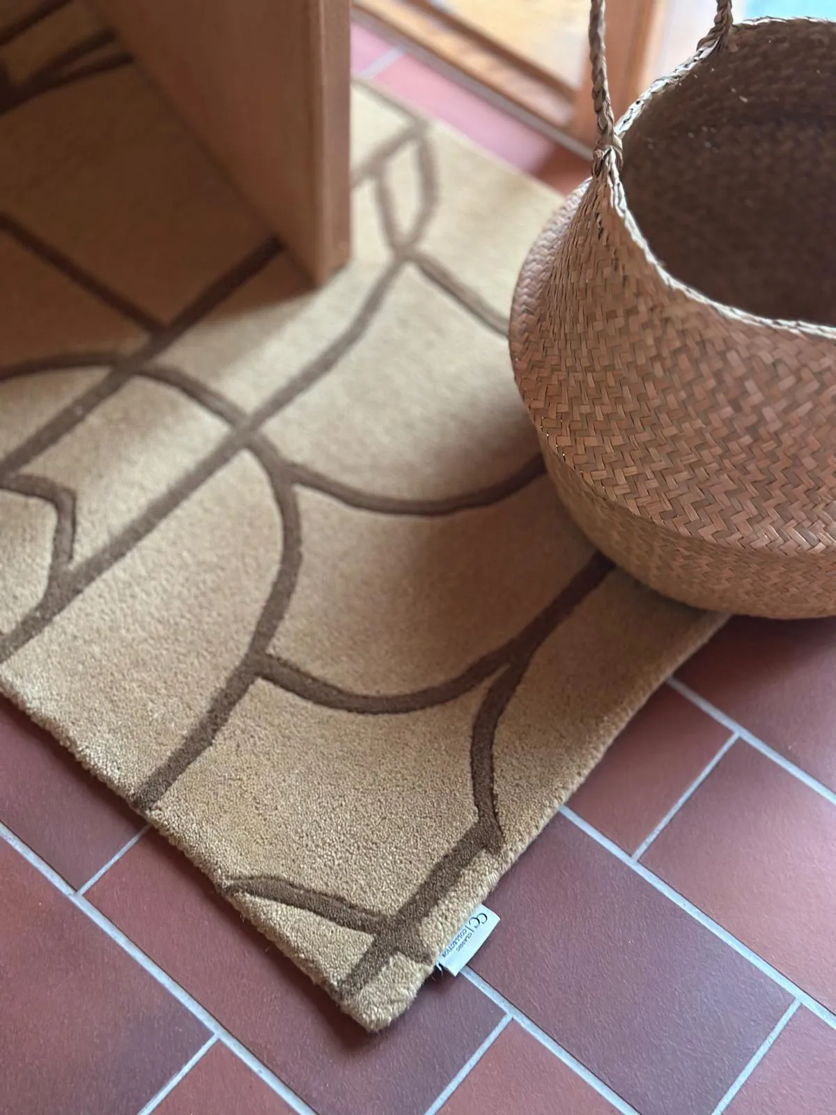 Moderni abstrakti ovimatto 60x90 cm, Sinappi Classic Collection