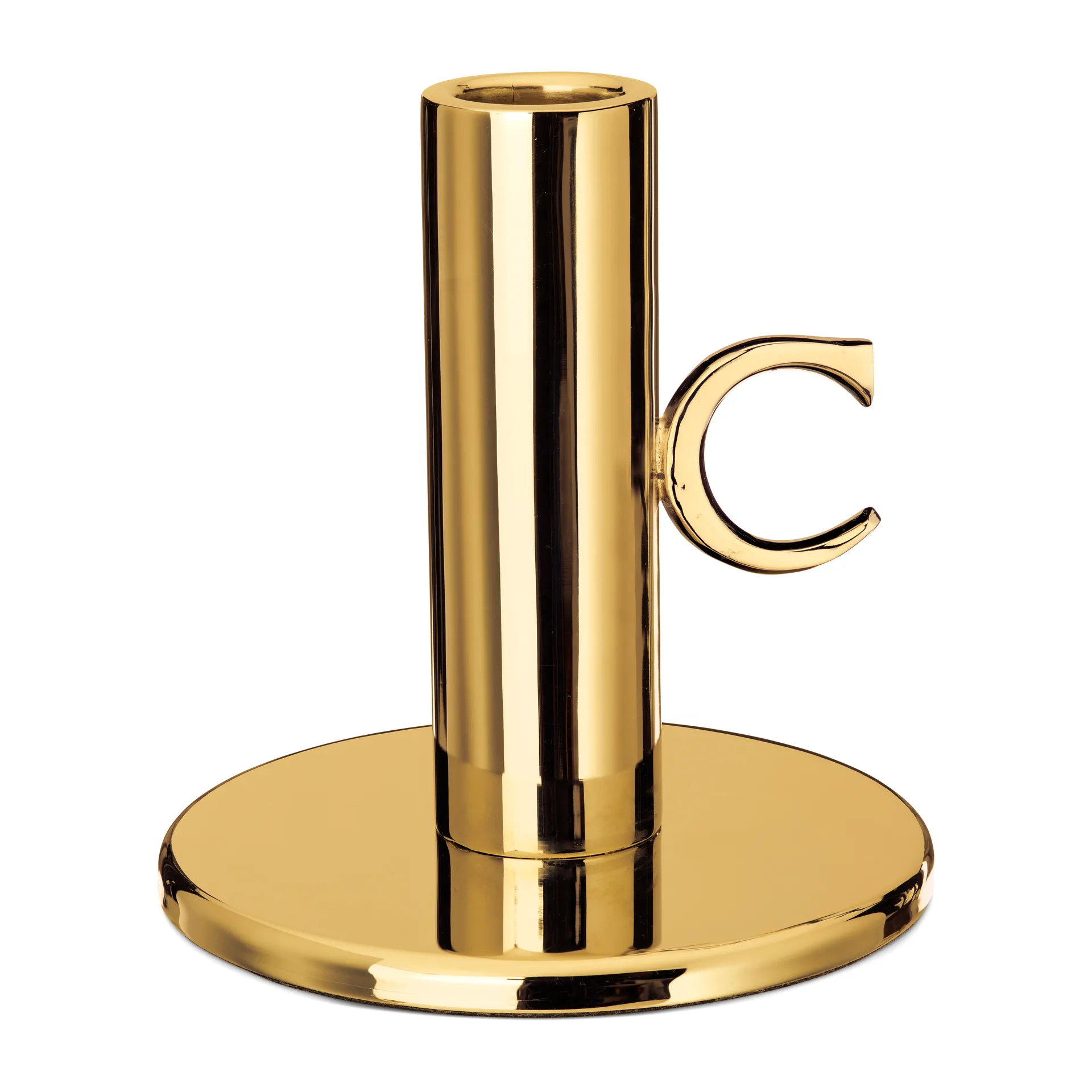 Monogram kynttilänjalka 11 cm, Messinki Classic Collection