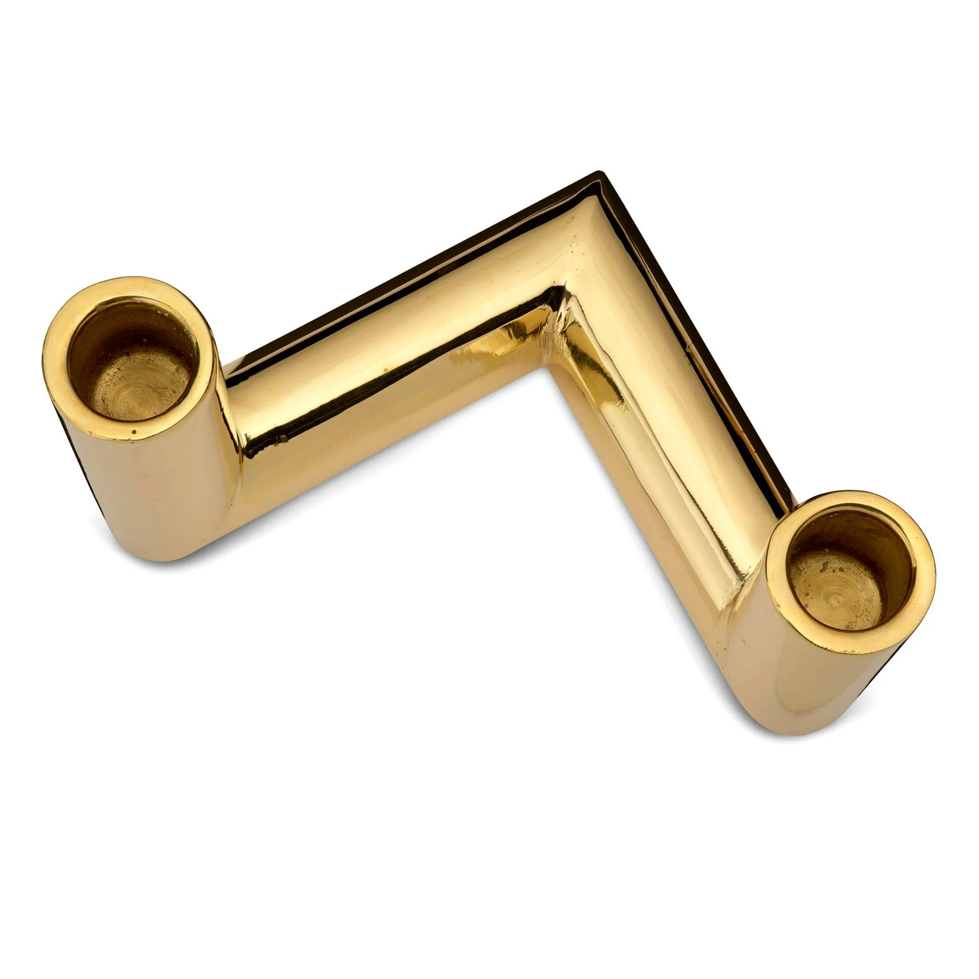 Pipe kynttilänjalka 11 cm, Messinki Classic Collection