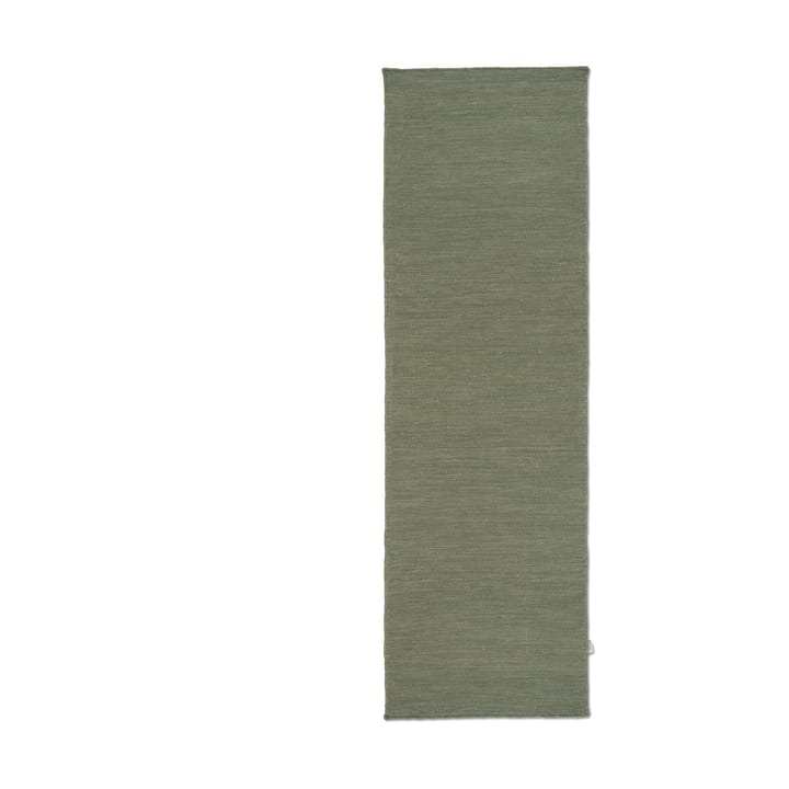 Plain käytävämatto - Green, 80x250 cm - Classic Collection