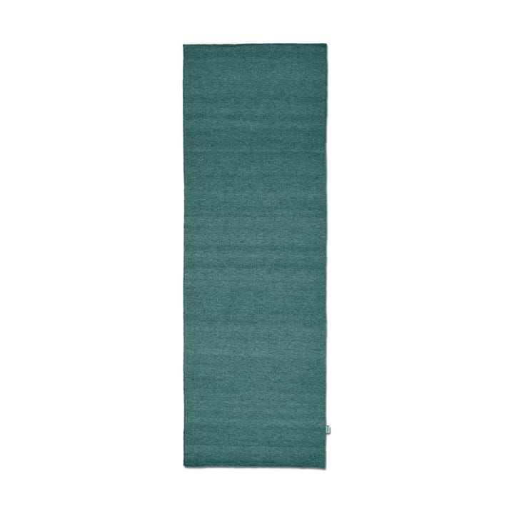 Plain käytävämatto - Teal, 80x250 cm - Classic Collection