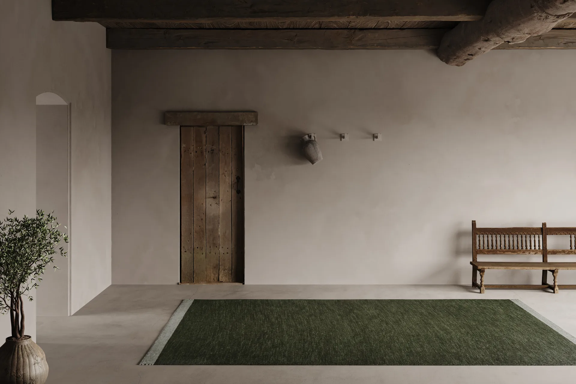 Pure matta, Green, 250×350 cm Classic Collection