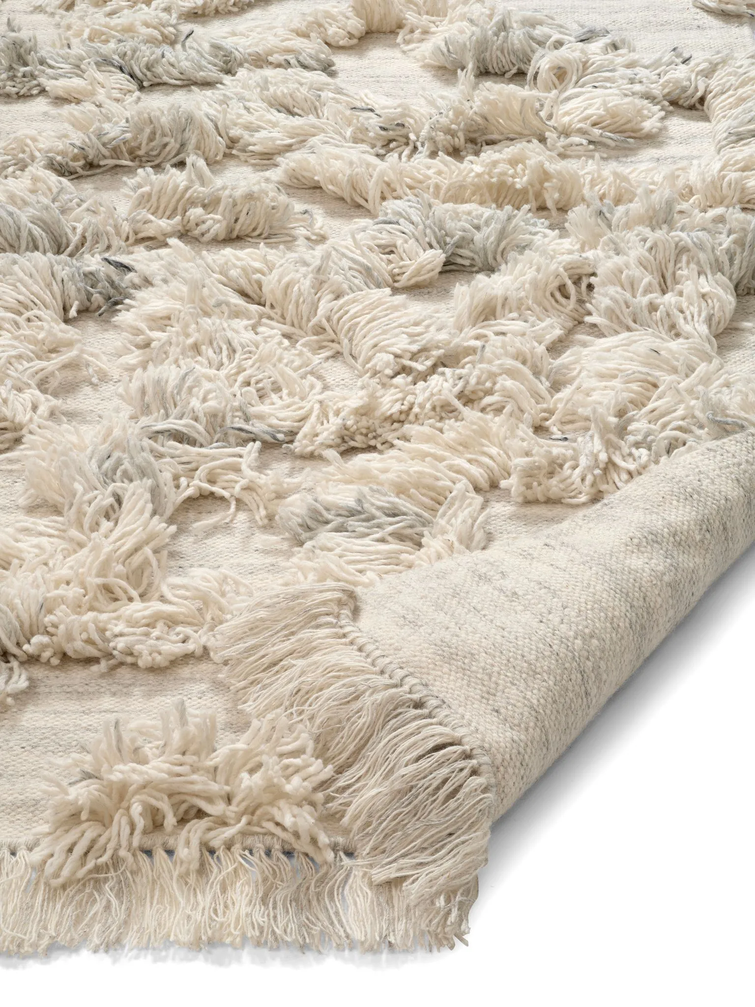 Rio villamatto 200x300 cm, Ivory melange Classic Collection