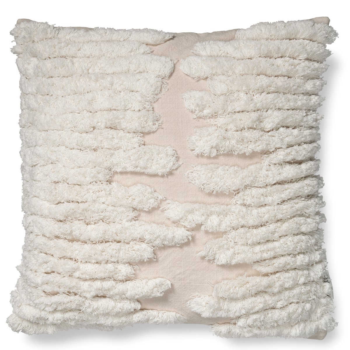 Classic Collection River tyynyliina 50x50 cm Birch | Skandinaavinen Sisustus | Tyynynpäälliset | Valkoinen
