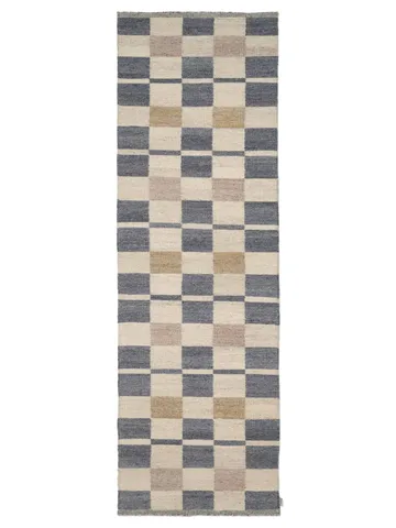 Rutvik matto - Blue, 80x250 cm - Classic Collection