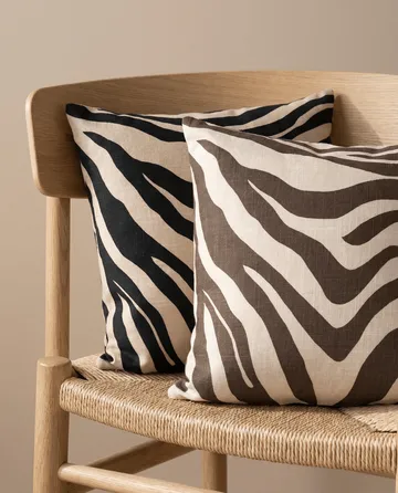 Savannah tyynynpäällinen - Beige-musta, 50x50 cm - Classic Collection