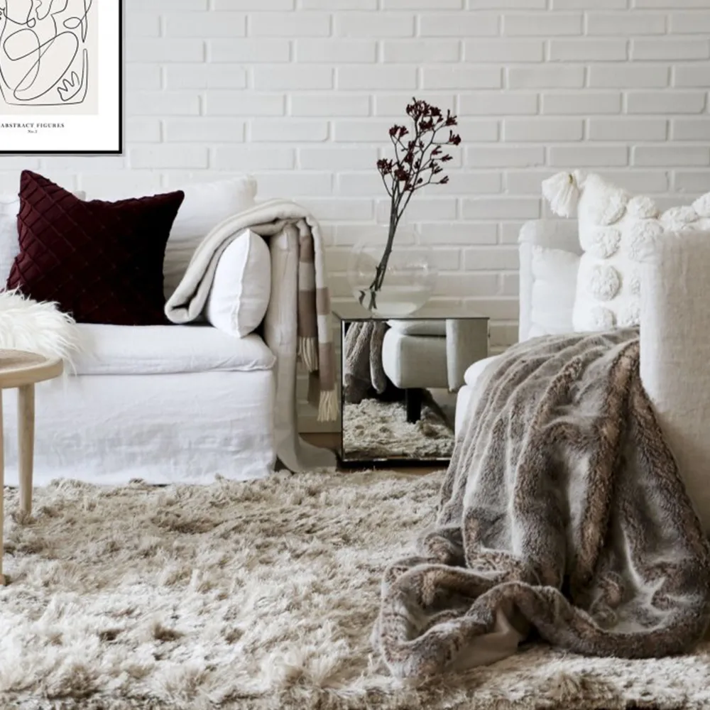 Shaggy matto 170x230 cm, Champagne Classic Collection