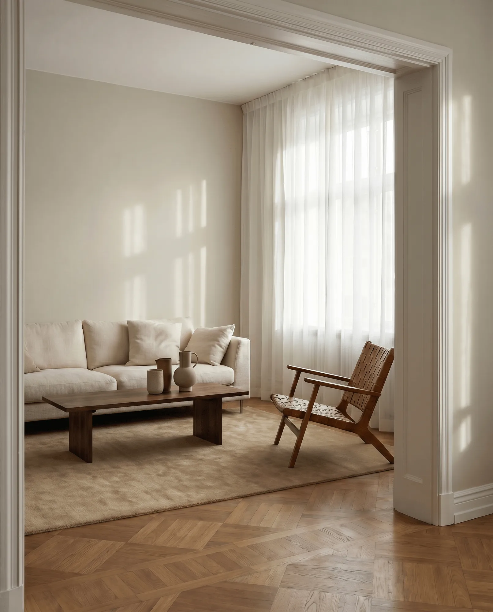Solid matto, Wheat, 170x230 cm Classic Collection