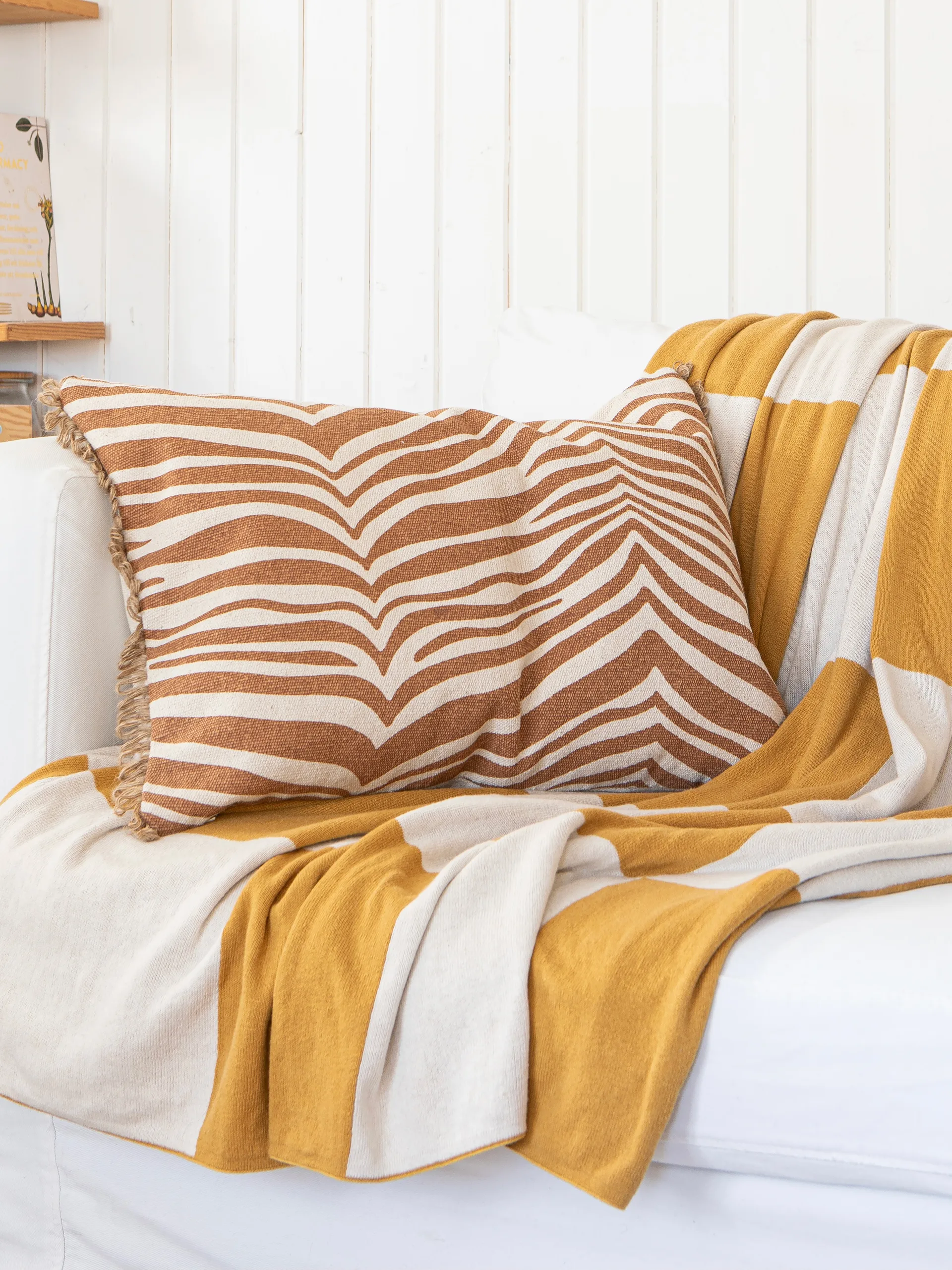 Square huopa 130x170 cm, Keltainen Classic Collection