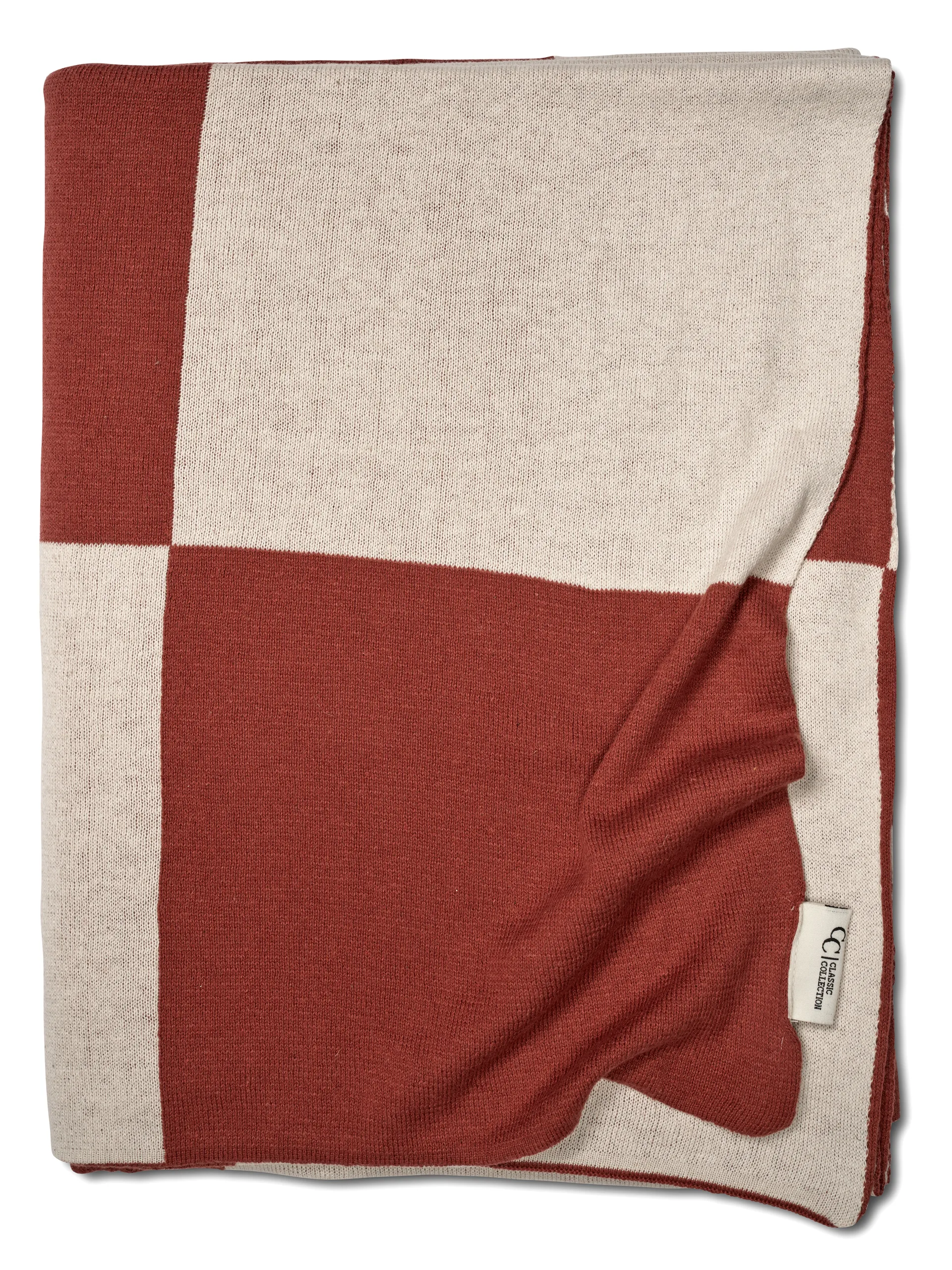 Square huopa 130x170 cm, Tummanruskea Classic Collection