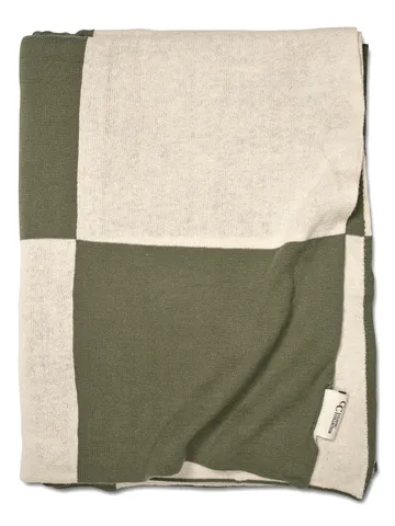 Square huopa 130x170 cm - Vihreä - Classic Collection