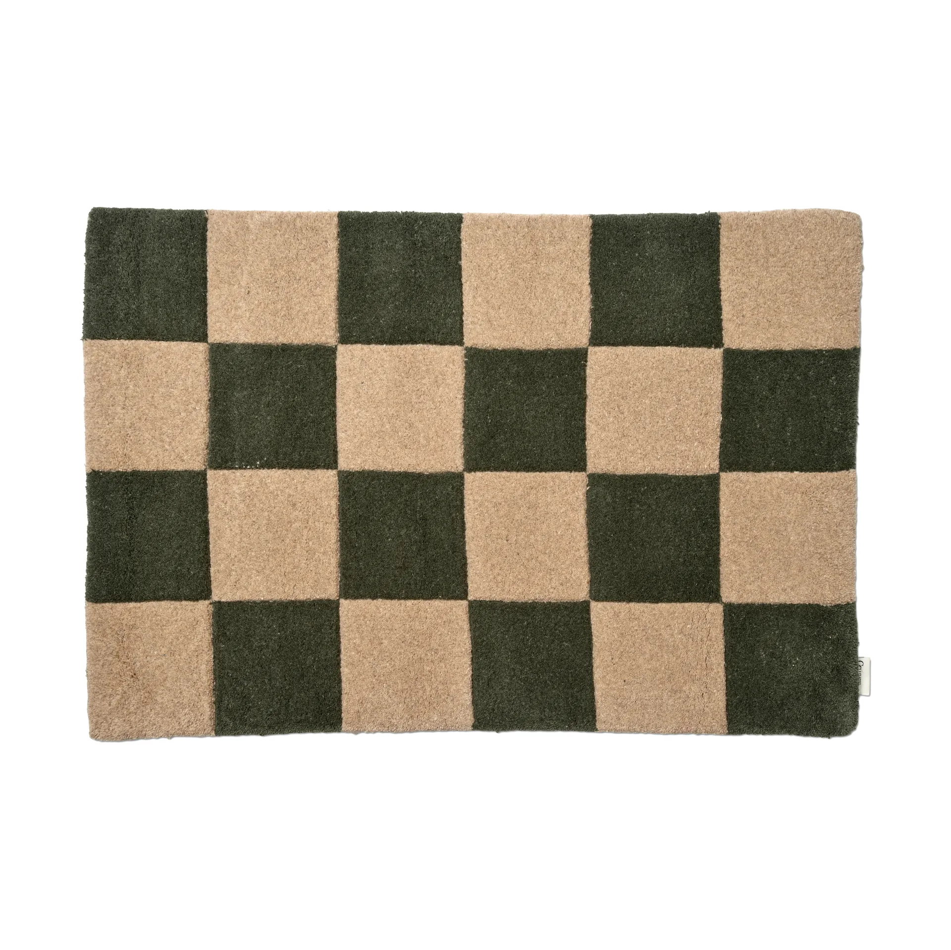 Square ovimatto, Harmaa luonnollinen, 60x90 cm Classic Collection