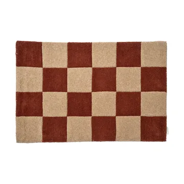 Square ovimatto - Ruskea luonnollinen, 60x90 cm - Classic Collection