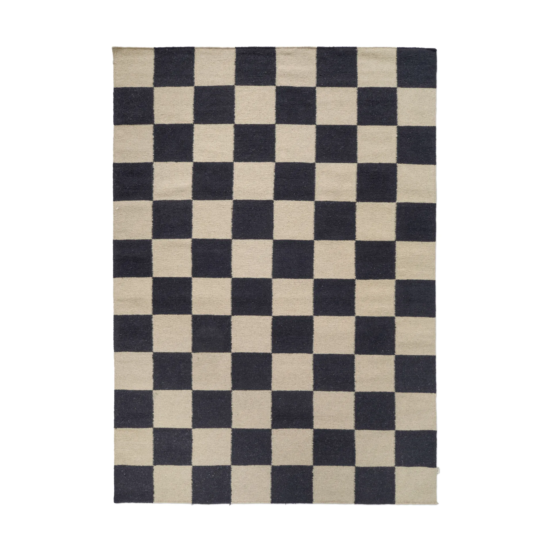 Squares matto, Black-natural, 300x400 cm Classic Collection