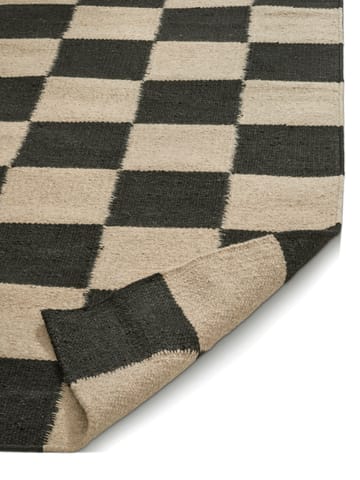 Squares matto - Black-natural, 300x400 cm - Classic Collection