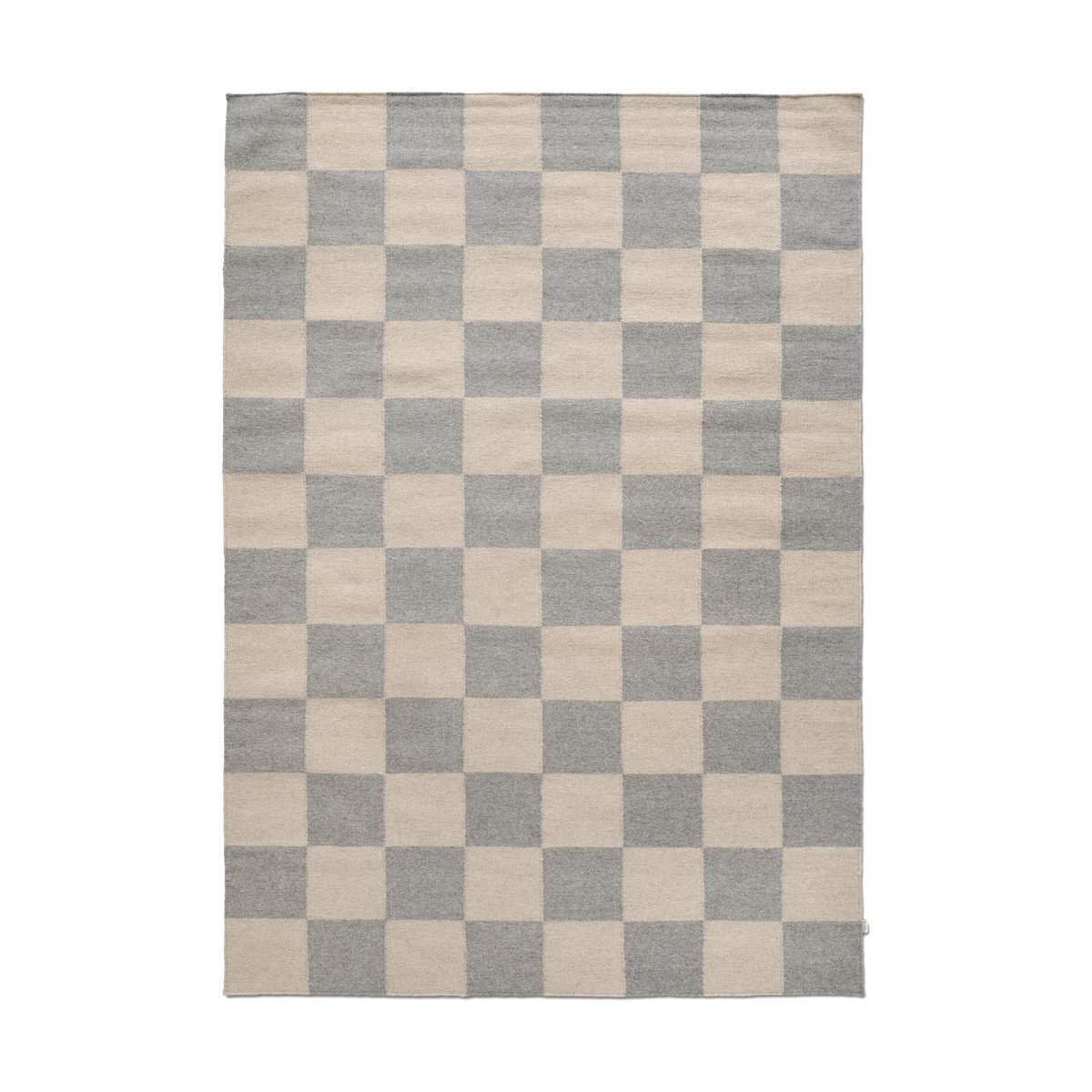 Classic Collection Squares matto Harmaa-beige, 200x300 cm