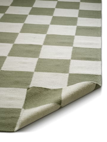 Squares matto - White-green, 300x400 cm - Classic Collection