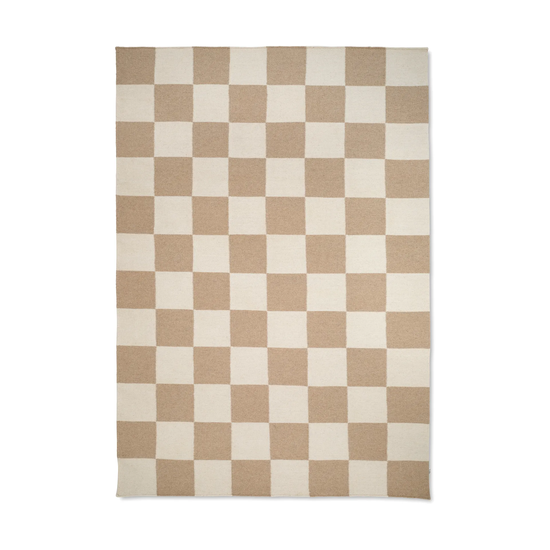 Squares matto, White-natural, 300x400 cm Classic Collection